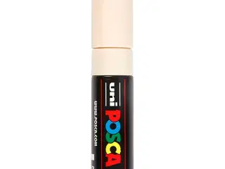 Posca Tusch, PC-8K, streg 8 mm, broad, beige, 1 stk.