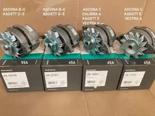 Generator, Opel Ascona-Kadett mfl.