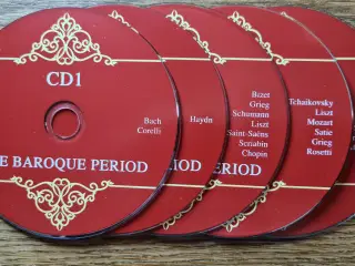 CD-samling let klassisk musik