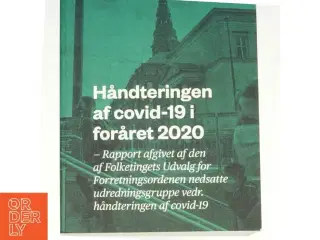 Håndtering af covid-19 i foråret 2020 (bog)