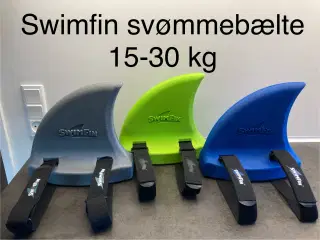 Swimfin svømmebælte 125 kr pr stk