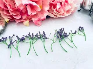 Kunstig små blomster til hobby 