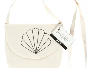 Muslingedesign Skuldertaske i 100% Bomuld