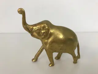 Vintage messing elefant 