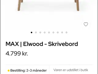Skriveborde 2 stk ( tillægsborde) 