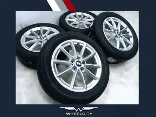 5x112 17" ET52 nav 66,6ø BMW vintersæt inkl.TPMS