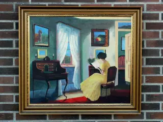 Maleri af kunstneren H. Bendt.