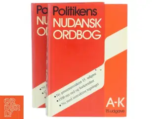 Politikens Nudansk Ordbog af No Author (Bog)