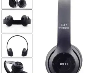 3 stk. P47 trådløst headset sort
