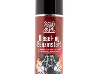Basta Diesel og Benzin-start 400 ml.