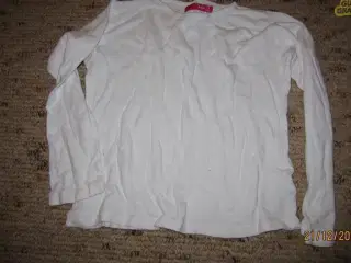 Bluse, hvide, pige , str.128 cm, 8 år