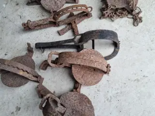 Gl rævesakse 9stk