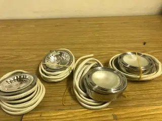 Indbygningsspots til halogen/Led