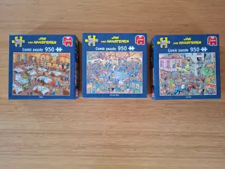 3 Puslespil af Jan Van Haasteren