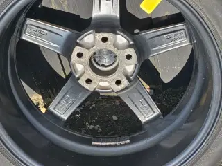 Alu fælge m. dæk 18"