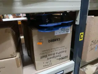 28 stk. Bundrist til opbevaringsboks blå 11,4, 17,2 og 20,8 ltr Cambro