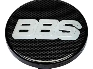 BBS centerkapsel ø 56 mm sølv/sort
