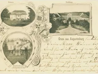 Gruss aus Augustenburg.1900