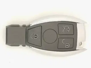 Bilnøgle reparations kit til Mercedes 3 knaps nøgle ny type med svejset plast kasse (BGA nøgler)