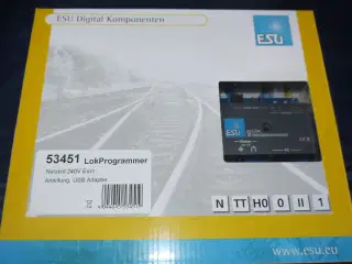ESU 53451 Lok programmer Til lok og Lyd. digital. 