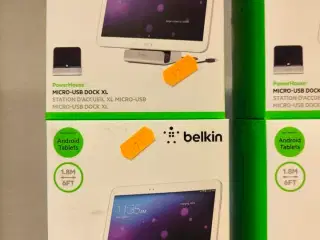 4 stk. BELKIN USB dock XL (ubrugt)