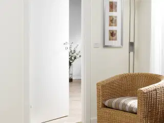 Swedoor  indv. dør, hvid, 82,5 x 204