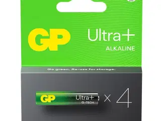 GP Ultra Plus Alkaline AAA-batteri 24AUP/LR03 4-pak