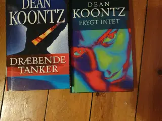 2 forskellige titler.  Dean Koontz. 