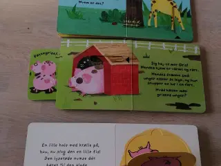 Børne bøger med effekter/ udtræk m.m.