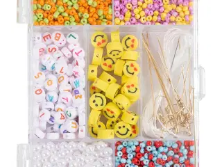 DIY Mix Smykker, Regnbuemix, regnbuefarver, 1 pk.