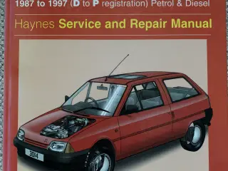 Haynes reparationshåndbog Citroën AX