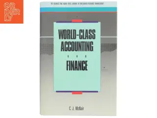 World-class accounting and finance af C.J. McNair (Bog)