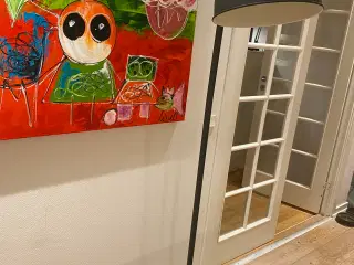 Gulvlampe sort fra Ikea