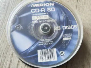 25 stk CD-R *NY* 