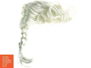 Elsa fra FROST Kunstig fletning paryk (str. 23 x 12 cm)