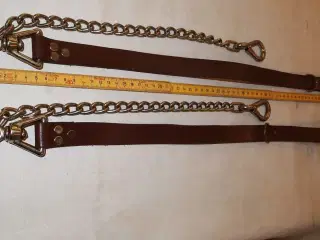 Liner læder m/kæde 