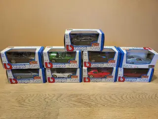 Modelbiler 9 stk. 1/43 - 600 kr.  Alle 9 stk. 600 