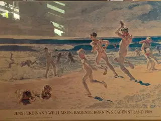 Jens Ferdinand Willumsen, plakat i ramme