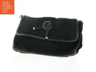 Sort skuldertaske (str. 30x21 cm)