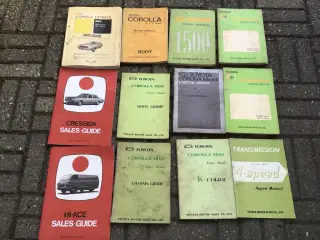Toyota bøger gamle