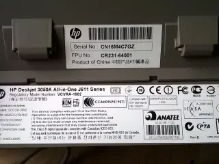 HP printer deskjet 3054A