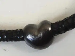 Wish, armbånd, sølv/læder