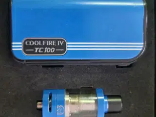 Innokin TC100 vaper + 4 slags brænder/coils