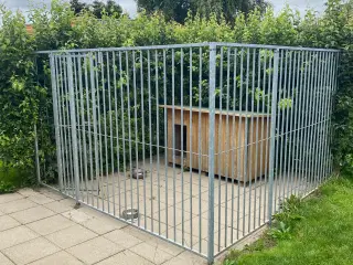 Stor hundegård 9 m2