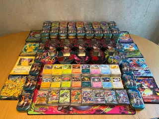 100 Forskellige Pokemon Kort til 75kr