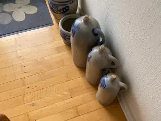  2 krukker 3 snapsdunke 