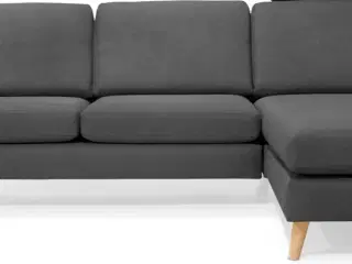 3 Personers VENDBAR sofa med chaiselong, BETRÆK KA