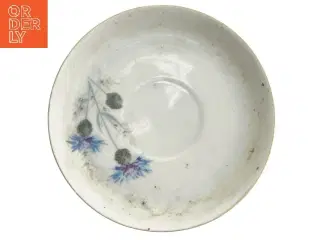 Porcelæns tallerken med blomstermotiv fra Kahla (str. Ø 13 cm)