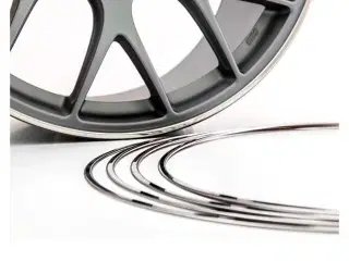 BBS 22" fælgkantbeskytter, krom