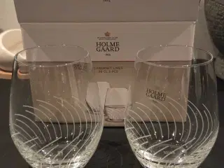 Vandglas fra Holmegaard